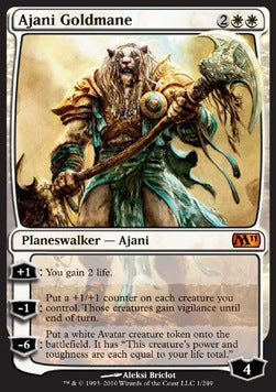 Ajani Goldmane - Magic 2011 (Mythic) [M11-1]