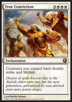 True Conviction - Scars of Mirrodin (Rare) [SOM-25]