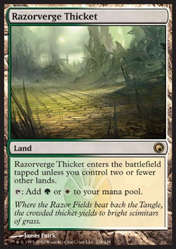 Razorverge Thicket - Scars of Mirrodin (Rare) [SOM-228]
