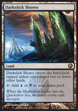 Darkslick Shores - Scars of Mirrodin (Rare) [SOM-226]