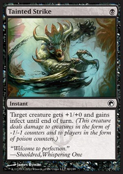 Tainted Strike - Scars of Mirrodin (Common) [SOM-80]