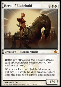 Hero of Bladehold - Mirrodin Besieged (Mythic) [MBS-8]