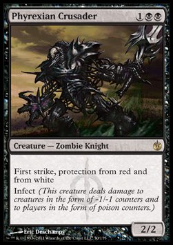 Phyrexian Crusader - Mirrodin Besieged (Rare) [MBS-50]