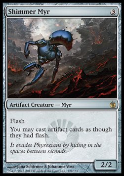 Shimmer Myr - Mirrodin Besieged (Rare) [MBS-129]