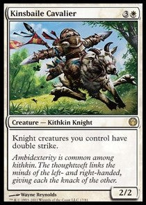 Kinsbaile Cavalier - Duel Decks: Knights vs. Dragons (Rare) [DDG-17]