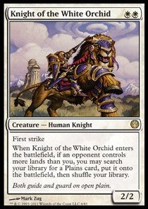 Knight of the White Orchid - Duel Decks: Knights vs. Dragons (Rare) [DDG-6]