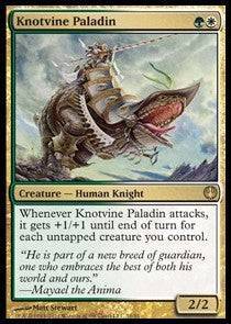 Knotvine Paladin - Duel Decks: Knights vs. Dragons (Rare) [DDG-10]