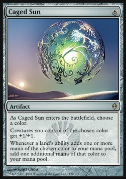 Caged Sun - New Phyrexia (Rare) [NPH-132]