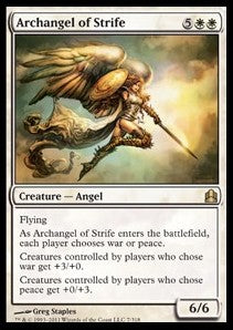 Archangel of Strife - Commander (Rare) [CMD-7]