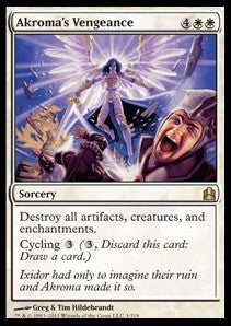Akroma's Vengeance - Commander (Rare) [CMD-3]