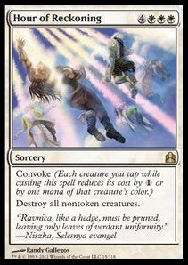 Hour of Reckoning - Commander (Rare) [CMD-15]