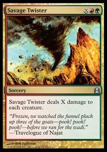 Savage Twister - Commander (Uncommon) [CMD-222]