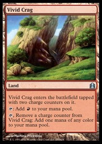 Vivid Crag - Commander (Uncommon) [CMD-293]