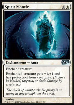 Spirit Mantle - Magic 2012 (Uncommon) [M12-35]
