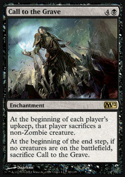 Call to the Grave - Magic 2012 (Rare) [M12-85]