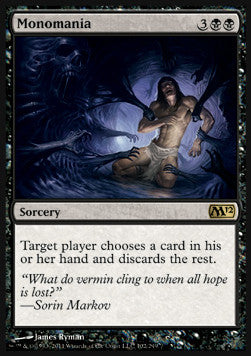 Monomania - Magic 2012 (Rare) [M12-102]
