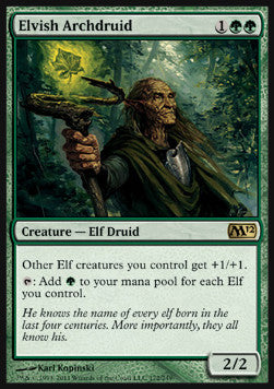 Elvish Archdruid - Magic 2012 (Rare) [M12-172]