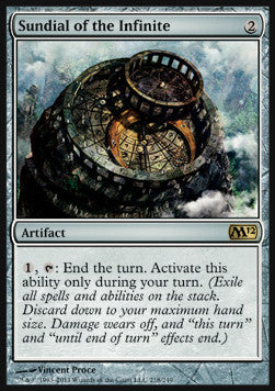 Sundial of the Infinite - Magic 2012 (Rare) [M12-218]