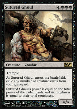 Sutured Ghoul - Magic 2012 (Rare) [M12-112]