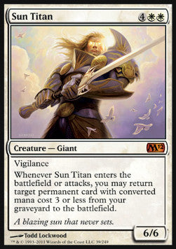 Sun Titan - Magic 2012 (Mythic) [M12-39]