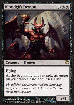 Bloodgift Demon - Innistrad (Rare) [ISD-89]
