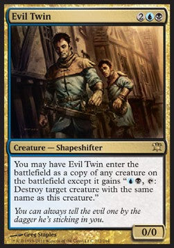Evil Twin - Innistrad (Rare) [ISD-212]