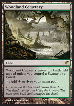 Woodland Cemetery - Innistrad (Rare) [ISD-249]