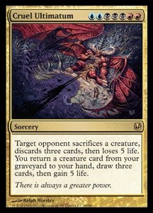 Cruel Ultimatum - Duel Decks: Ajani vs. Nicol Bolas (Rare) [DDH-69]