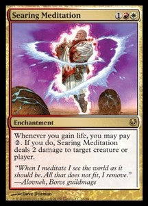 Searing Meditation - Duel Decks: Ajani vs. Nicol Bolas (Rare) [DDH-27]
