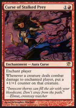 Curse of Stalked Prey - Innistrad (Rare) [ISD-136]