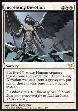 Increasing Devotion - Dark Ascension (Rare) [DKA-11]