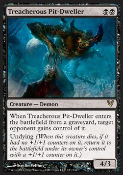 Treacherous Pit-Dweller - Avacyn Restored (Rare) [AVR-121]