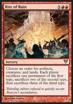 Rite of Ruin - Avacyn Restored (Rare) [AVR-153]