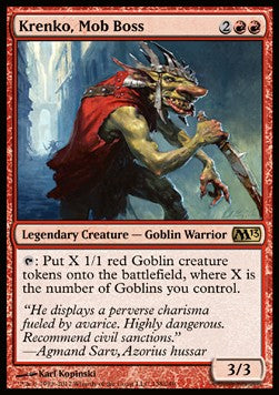 Krenko, Mob Boss - Magic 2013 (Rare) [M13-138]