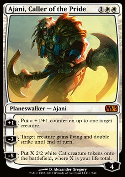 Ajani, Caller of the Pride - Magic 2013 (Mythic) [M13-1]