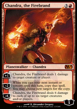 Chandra, the Firebrand - Magic 2013 (Mythic) [M13-123]