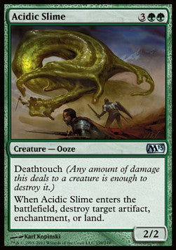 Acidic Slime - Magic 2013 (Uncommon) [M13-159]