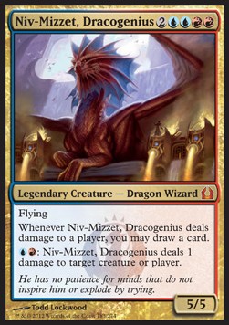 Niv-Mizzet, Dracogenius - Return to Ravnica (Mythic) [RTR-183]