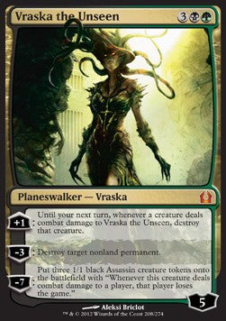 Vraska the Unseen - Return to Ravnica (Mythic) [RTR-208]