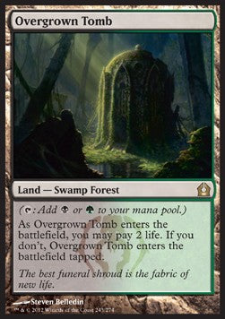 Overgrown Tomb - Return to Ravnica (Rare) [RTR-243]