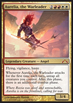 Aurelia, the Warleader - Gatecrash (Mythic) [GTC-143]
