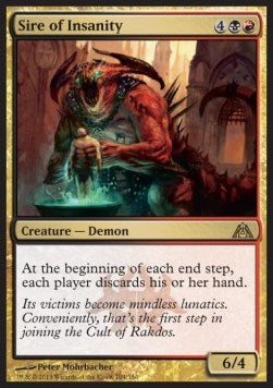 Sire of Insanity - Dragon's Maze (Rare) [DGM-104]