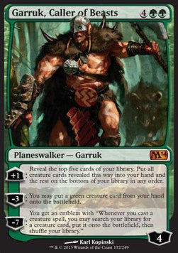 Garruk, Caller of Beasts - Magic 2014 (Mythic) [M14-172]