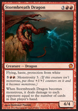 Stormbreath Dragon - Theros (Mythic) [THS-143]