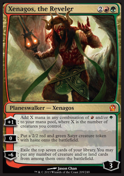 Xenagos, the Reveler - Theros (Mythic) [THS-209]