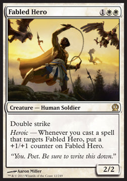 Fabled Hero - Theros (Rare) [THS-12]