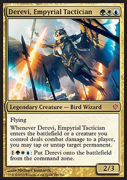 Derevi, Empyrial Tactician (V.1) - Commander 2013 (Mythic) [C13-186]