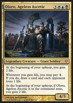 Oloro, Ageless Ascetic (V.1) - Commander 2013 (Mythic) [C13-203]