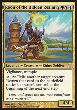 Roon of the Hidden Realm (V.1) - Commander 2013 (Mythic) [C13-206]