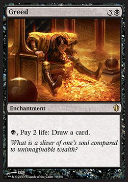 Greed - Commander 2013 (Rare) [C13-79]